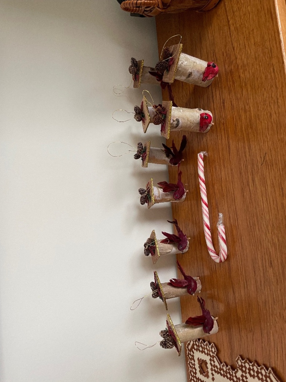Birdhouse ornaments